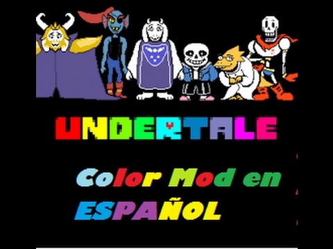 undertale how to install color sprite mod